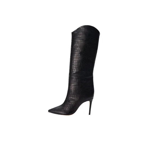 Schutz Maryana высокие сапоги на каблуке 8,9 см женские черные