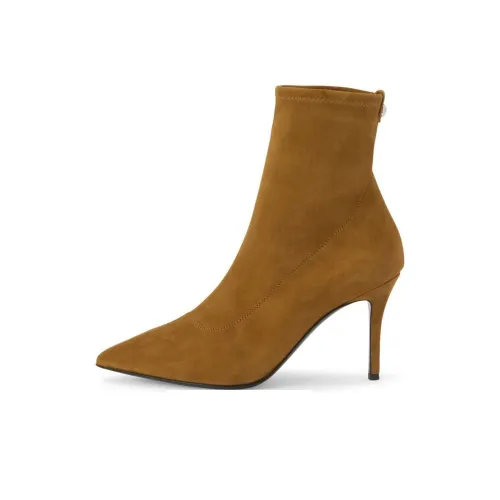 Giuseppe Zanotti GZ Botulки 9 см Женские Коричневые