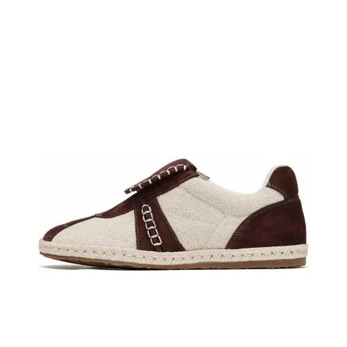 73Hours Hamptons Устойчивый к истиранию Низкий Топ Casual Женский Бежевый Коричневый