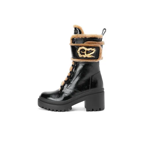 Giuseppe Zanotti GZ Botильоны 7 см Женские Черные
