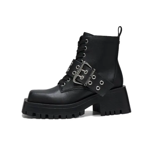 STEVE MADDEN Мартинсы Черные Женские