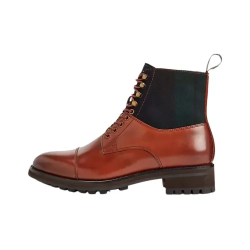 Polo Ralph Lauren Ботильоны Мужские Красновато-Коричневый