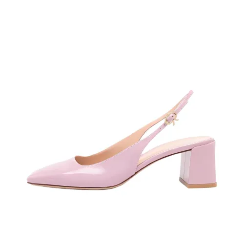 GIANVITO ROSSI Высокие каблуки 5,5 см Женские Розовые