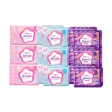 Ежедневное использование 240 мм/10 шт*6 + Ночное использование 290 мм/10 шт*6 + Удлиненный 420 мм/4 шт*6