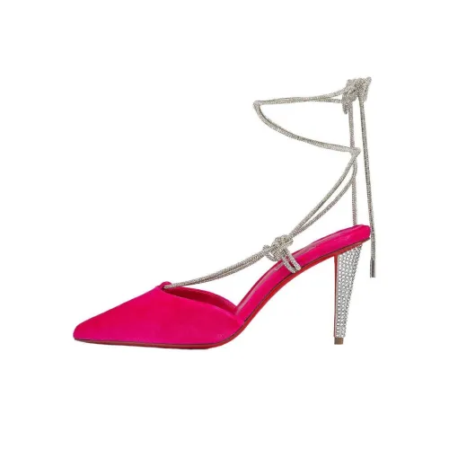 Christian Louboutin Высокие каблуки Розово-красный Женские