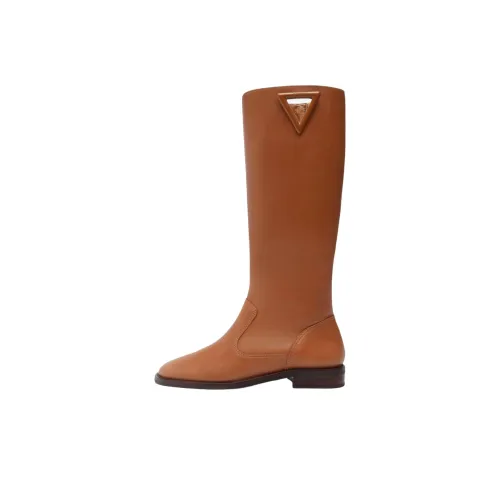 Schutz Cano High Knee Boots Женские Коричневый