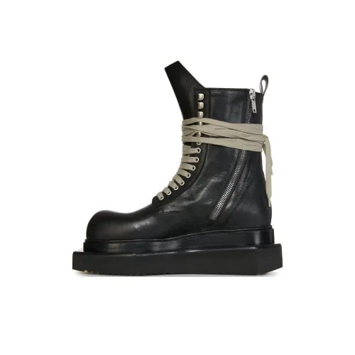 RICK OWENS совместный бренд Ботильоны Черные Мужские