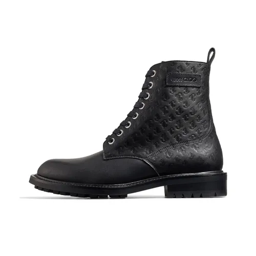 Jimmy Choo Короткий Мартин Ботинок Мужской Черный