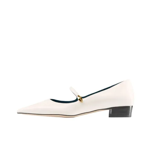 Jimmy Choo Carolyn Высокие каблуки 2,5 см Женские Белые