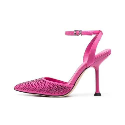 MICHAEL KORS Узкий каблук высокий каблук 10 см женский фуксия