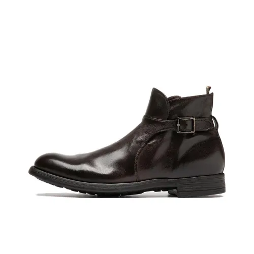 Officine Creative Chronicle 068 Ботильоны Мужские Коричневые