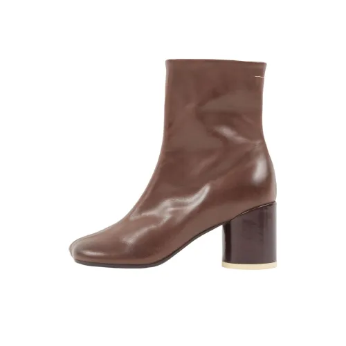 MM6 MAISON MARGIELA Anatomic Ботильоны 6,8 см Женские Коричневый