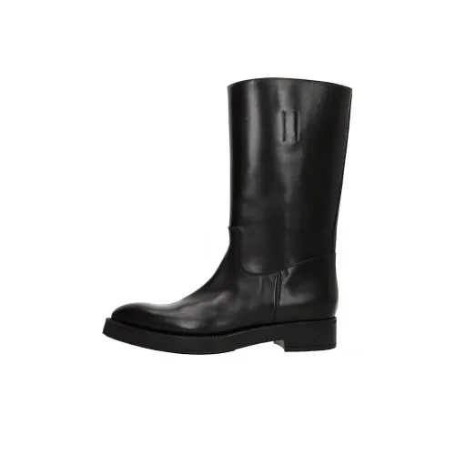 PRADA MID Голень Ботинки Женские Черный