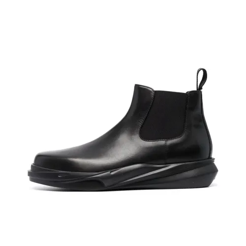 1017 ALYX 9SM совместный бренд MONO Подошва Chelsea Ankle Длина Chelsea Мужской Черный