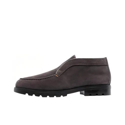 Santoni Ботильоны Gray Men's
