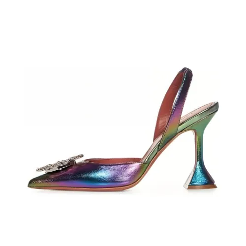 AMINA MUADDI Узкий каблук Высокие каблуки 9,5 см Женские Многоцветный
