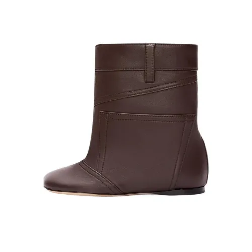 LOEWE Toy Ботильоны Коричневый Женские