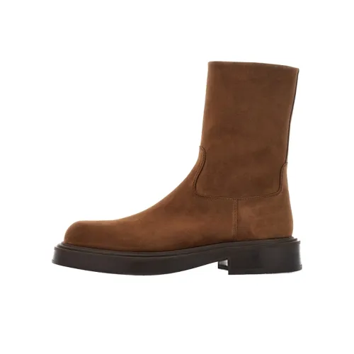 Ferragamo Ботильоны Мужские Коричневые