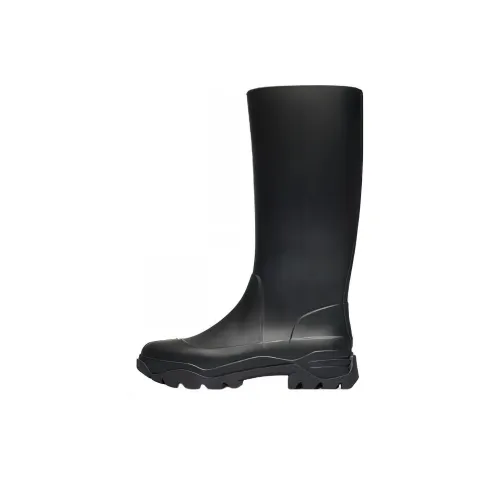 Maison Margiela Tabi Женские высокие сапоги до колена, черные