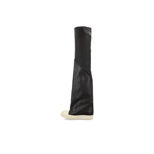 RICK OWENS Ботинки выше колена, черные, женские