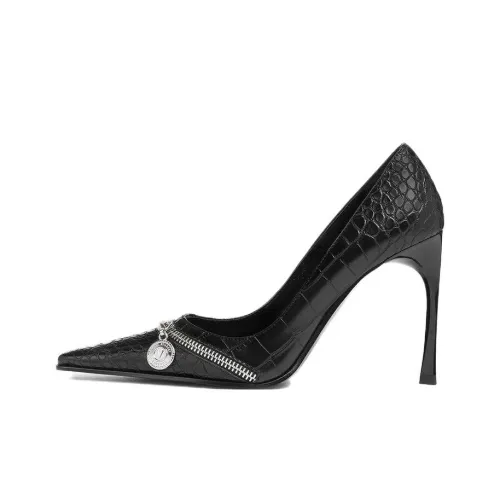 VERSACE JEANS COUTURE Высокие каблуки Черный Женские