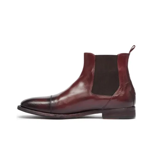 Oliver Sweeney Короткий Челси Мужской Бордовый