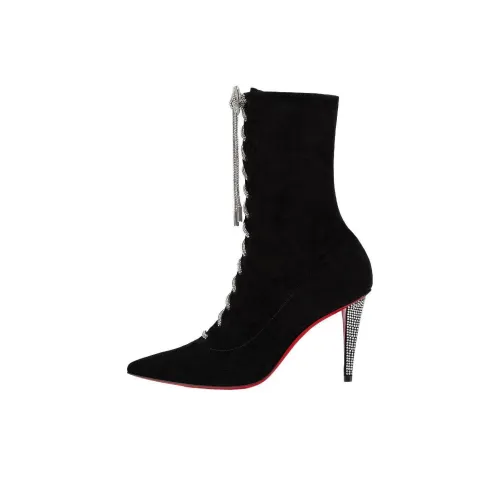 CL Ботильоны 8,5 см Женские Черные