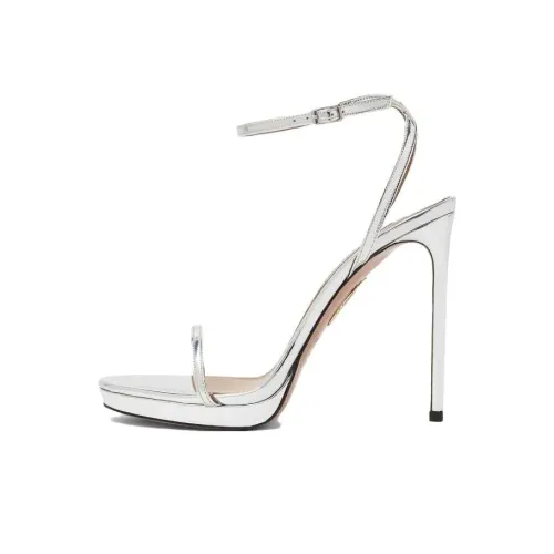 AQUAZZURA Olie Высокие каблуки Белый Женские