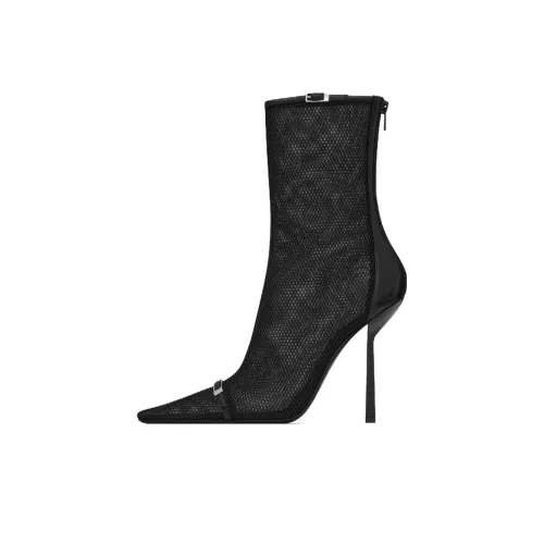 SAINT LAURENT Ботильоны 11,5 см Женские Черные