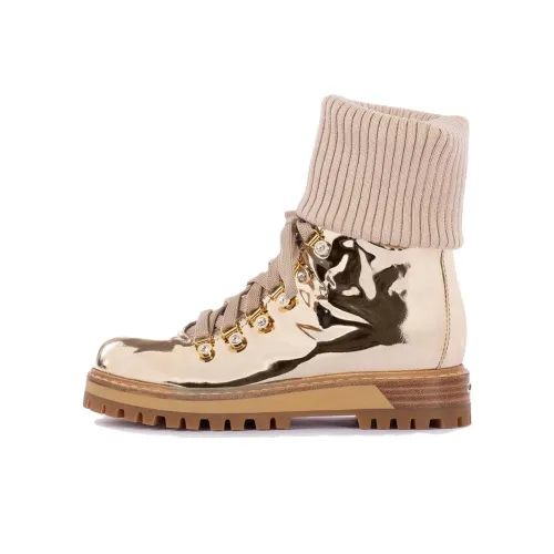 Le Silla ST. Moritz Ботильоны 4CM Женские Золотисто-коричневый