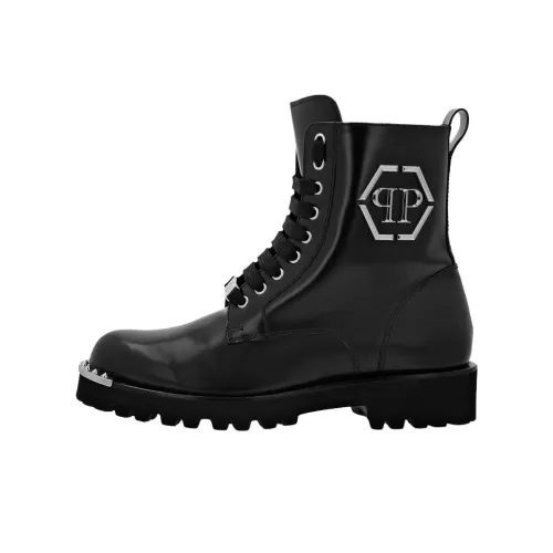 PHILIPP PLEIN Короткий Мартин Boot Унисекс Черный