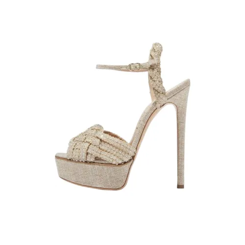 Casadei One Sandals Strap Women's Beige