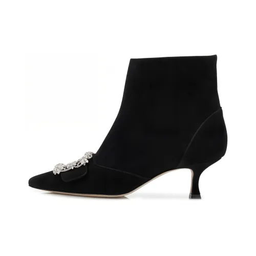 MANOLO BLAHNIK Ботильоны Женские Черные