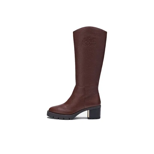 COACH Cindy MID Голень Ботинки Женские Коричневый