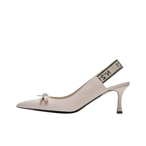 N°21 Узкий каблук Высокие каблуки 6 см Женские Розовый