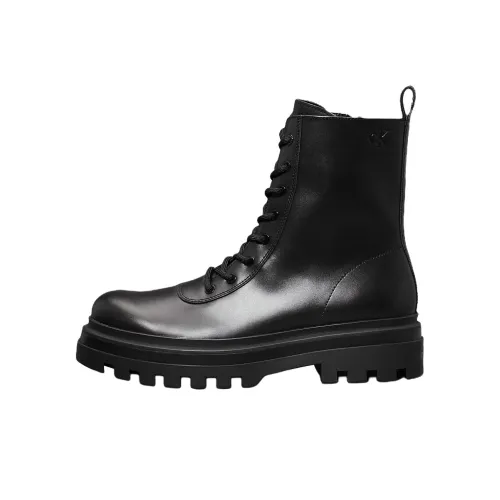 CKJ CALVIN KLEIN JEANS Короткий Мартин Boot 5 см Мужской Черный