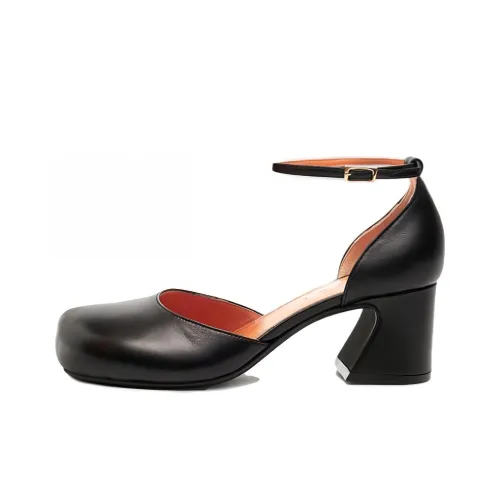 MARNI Высокие каблуки Черные Женские