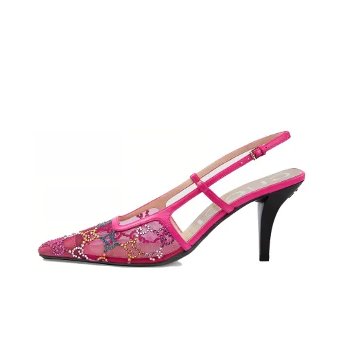 GUCCI Высокие каблуки Фуксия Женские