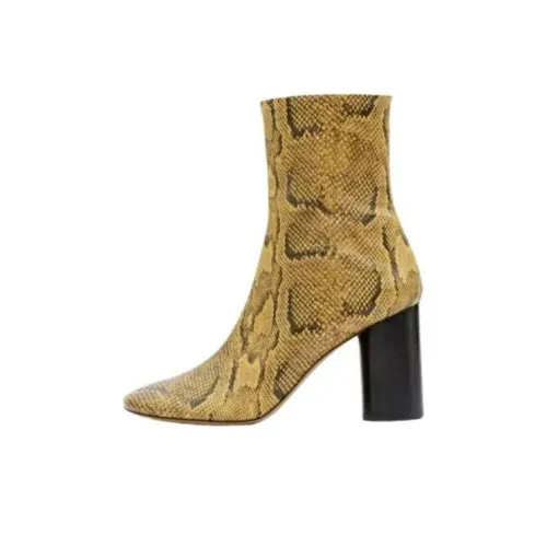 ISABEL MARANT Ботильоны 8,5 см Женские Желтые