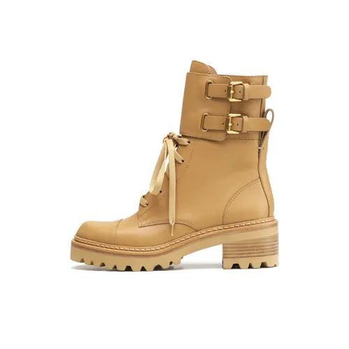 See By Chloe Mallory Ботильоны Женские Коричневый