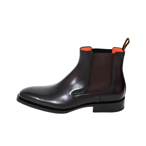 Santoni Chelsea Brown Men's