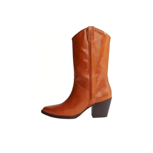 Maje Ботильоны 7 см Женские Оранжевые