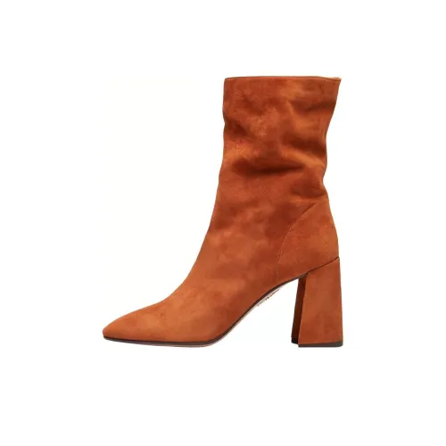AQUAZZURA So Boogie Ботильоны Женские Коричневый