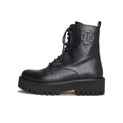 Maje Короткий Мартин Ботинок 5 см Женские Черный