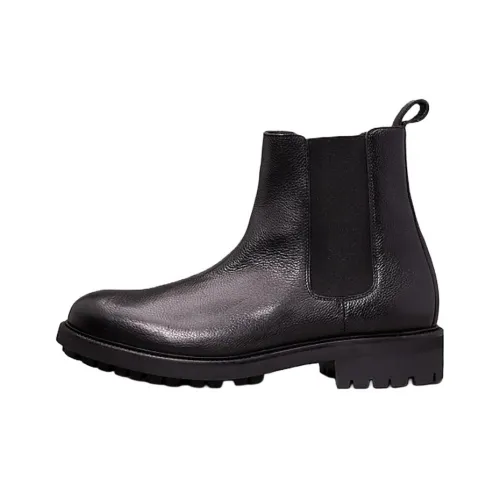 CALVIN KLEIN Короткий Челси 3 см Мужской Черный