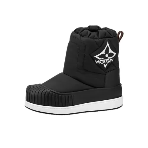 LOUIS VUITTON Polar Термическое Покрытие Сноубутсы Женские Черный