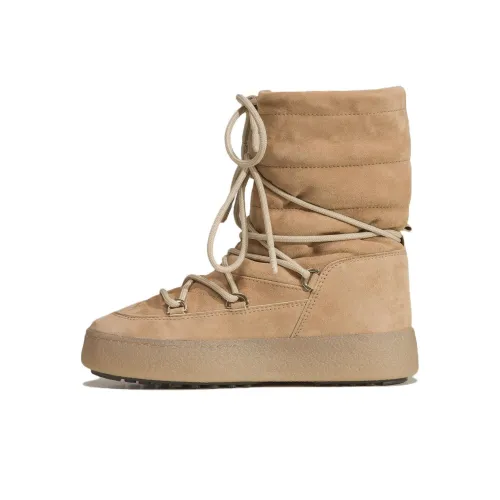 MOON BOOT Crew Сноубутсы Женские Хаки