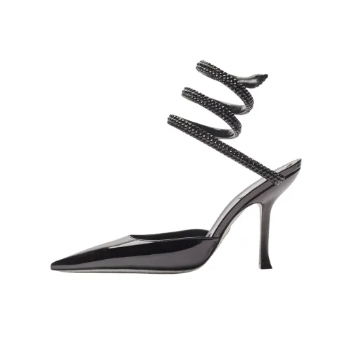 RENE CAOVILLA Cleo Узкий каблук Высокие каблуки 10,5 см Женские Черный