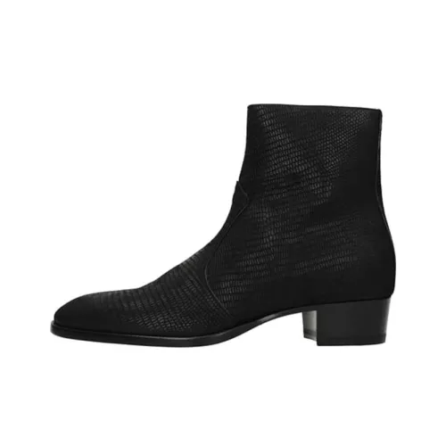 SAINT LAURENT Wyatt Ботильоны Мужской Черный