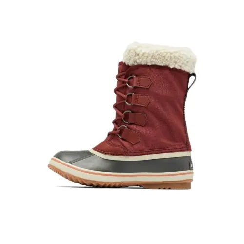 SOREL Crew Сноубутсы Женские Красный Черный